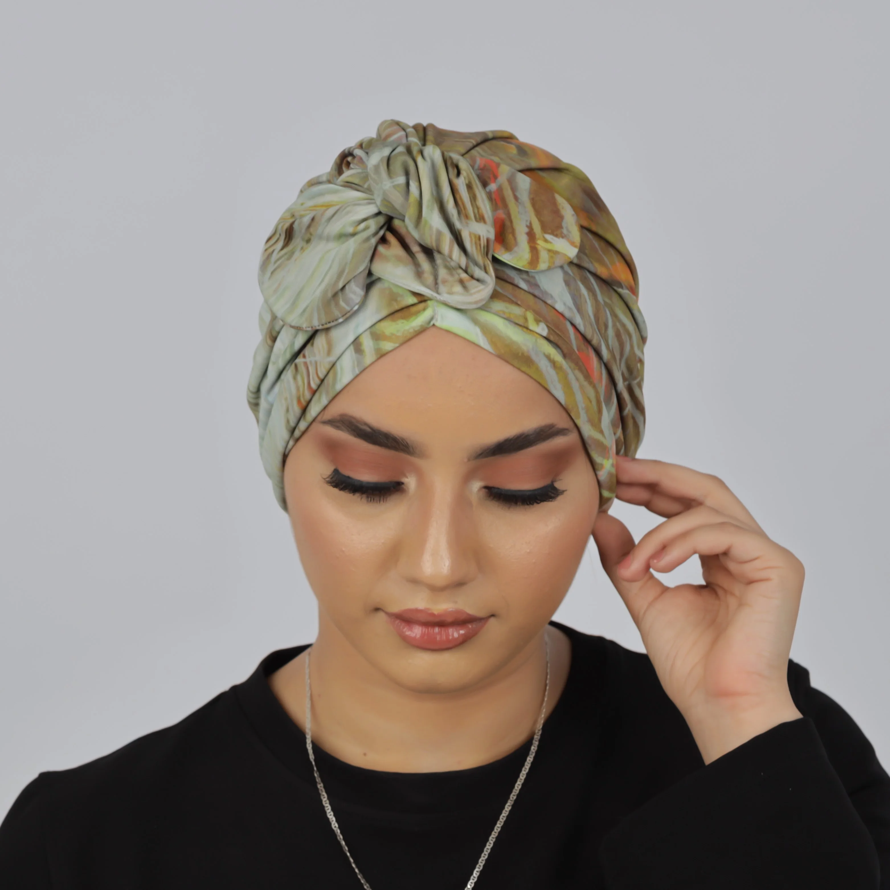 Turban Semi Wire Imprimé
