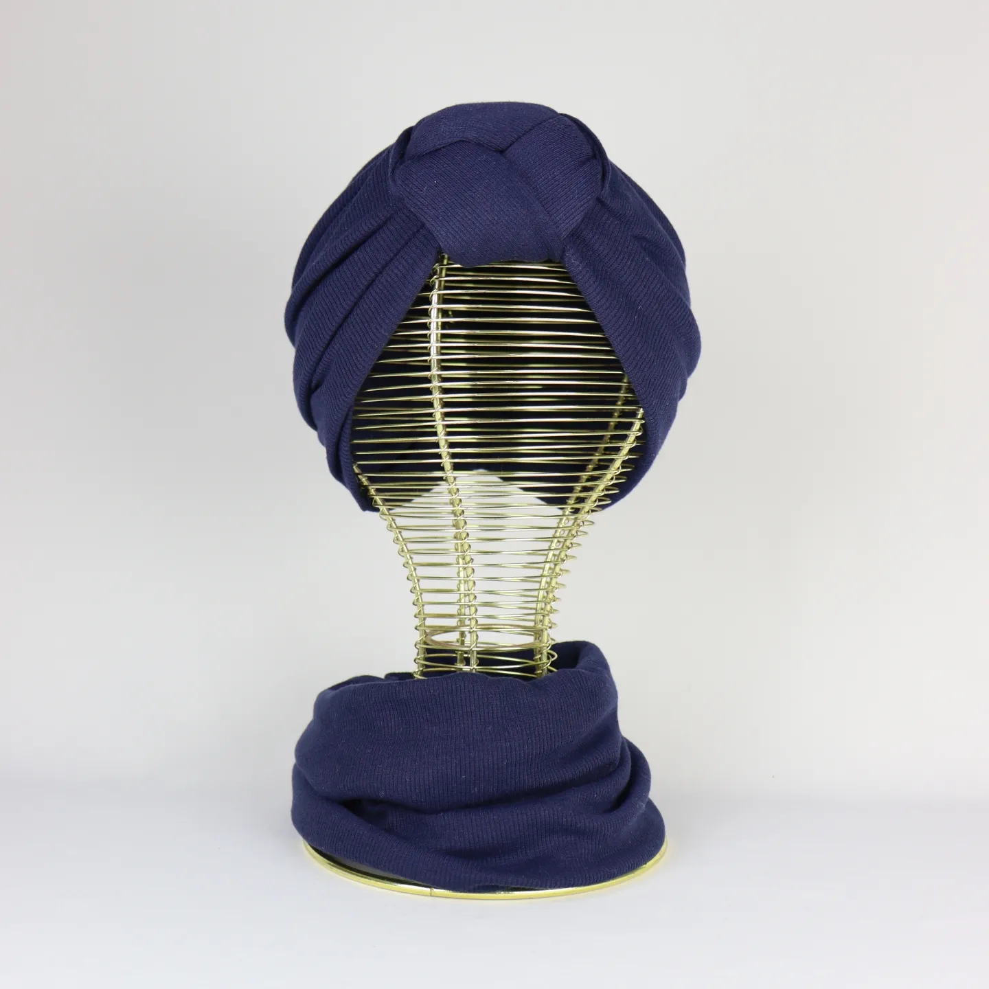 Turban Hiver Noué Coton