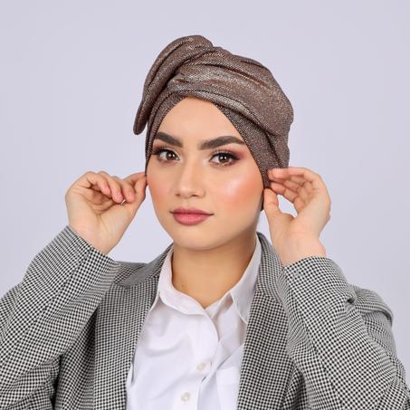 Turban Semi Wire Bronze