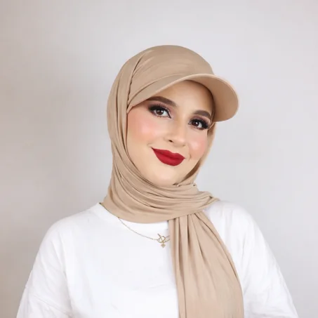 Turban châle casquette
