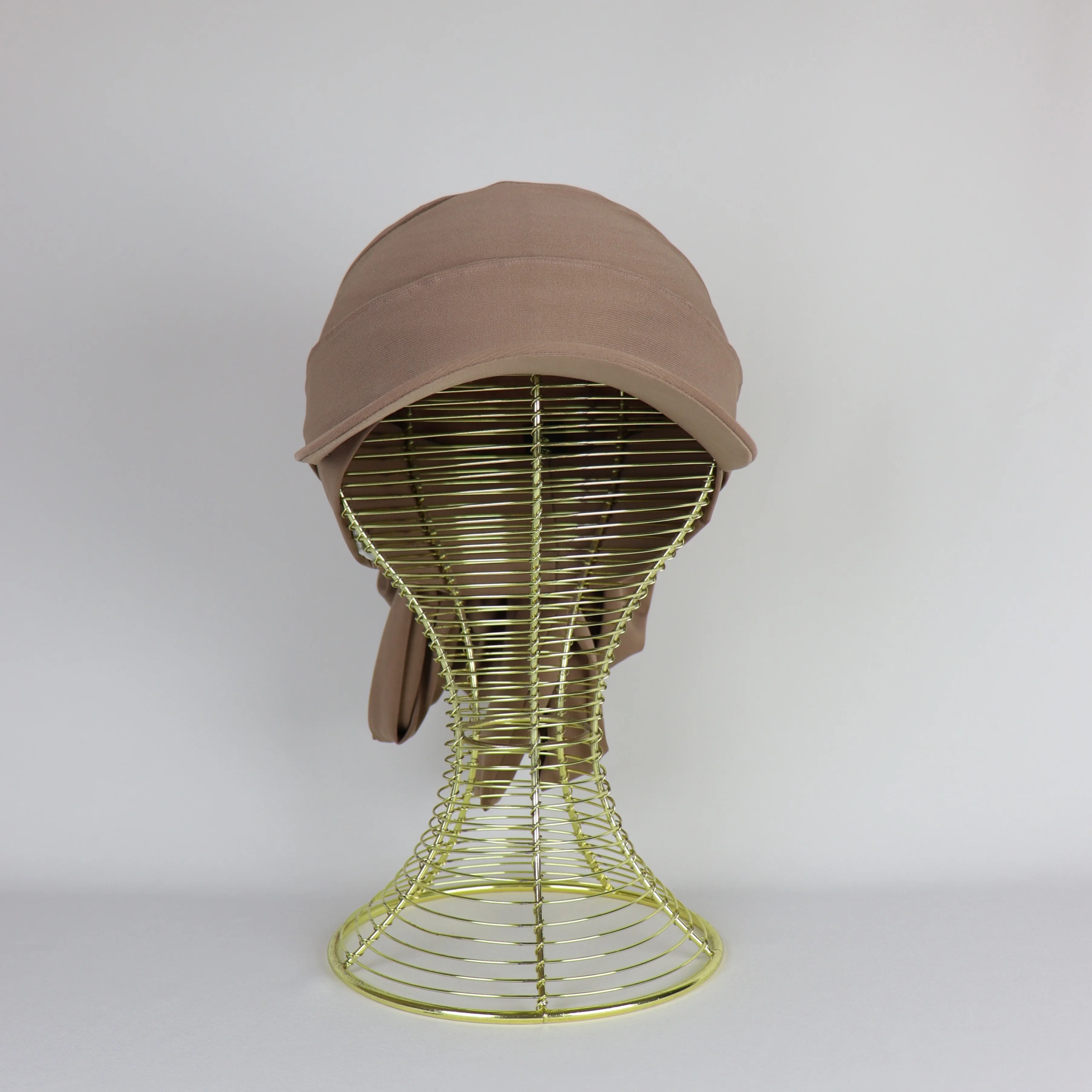 Turban froncé ou casquette ajustable et cache-cou  2 ou 3 pièces
