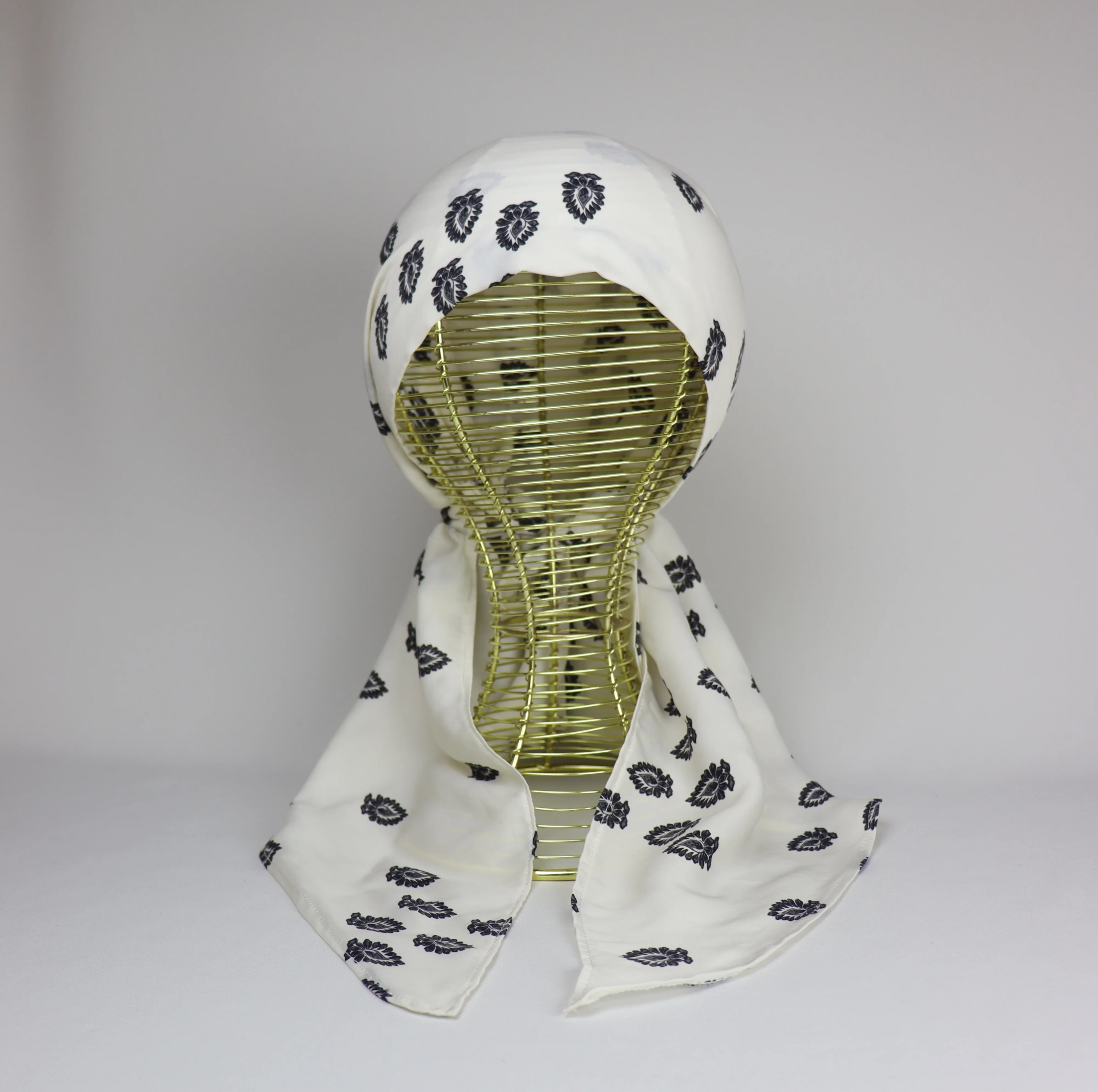 Turban foulard ajustable