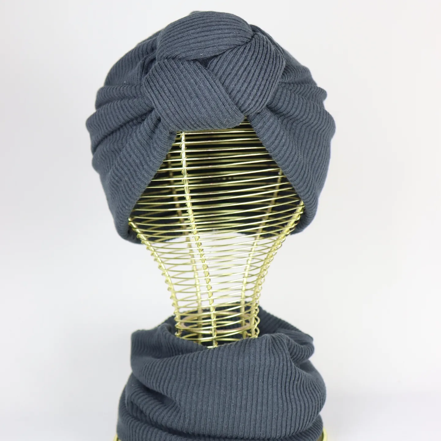 Turban Hiver Noué Coton