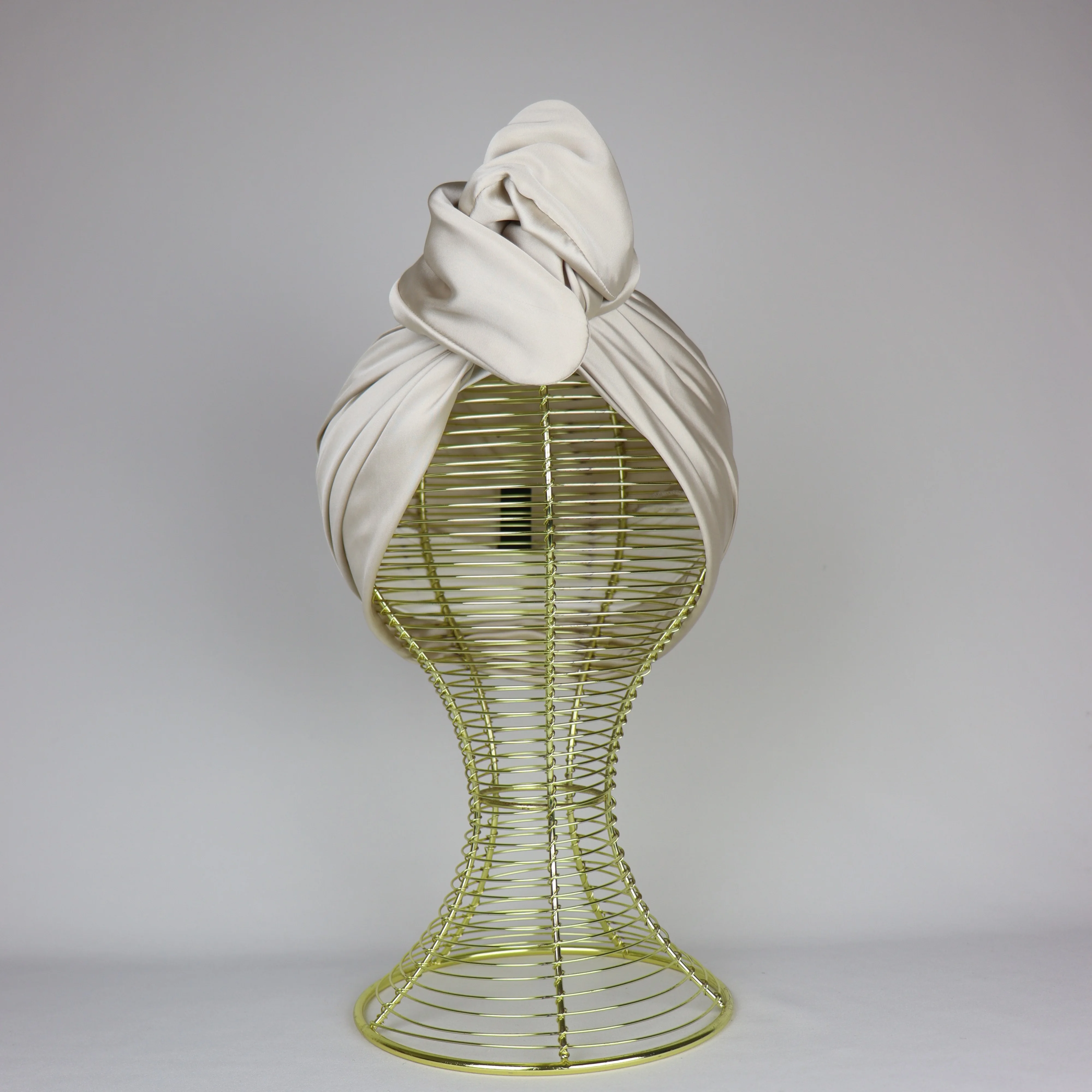 Turban Wire Satin de Soie