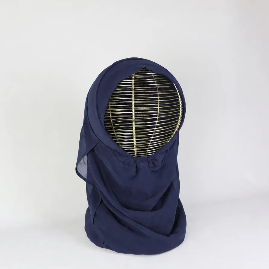 Foulard prêt-à-porter et bonnet avec élastique intégré