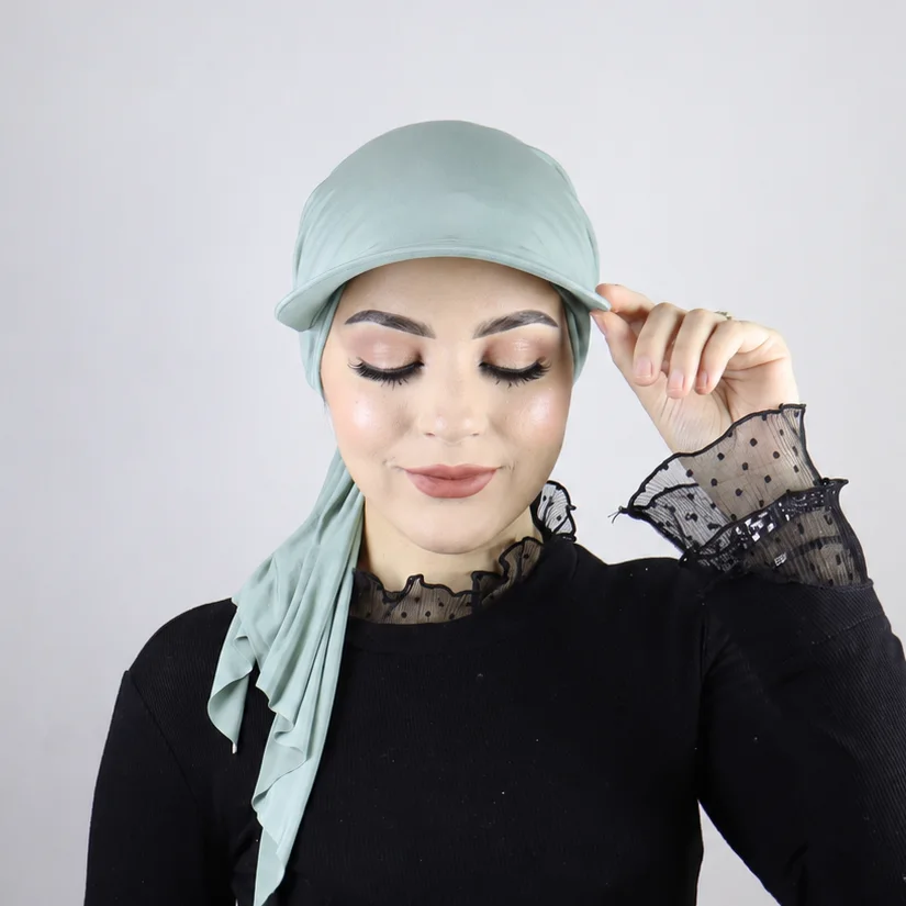 Turban foulard casquette