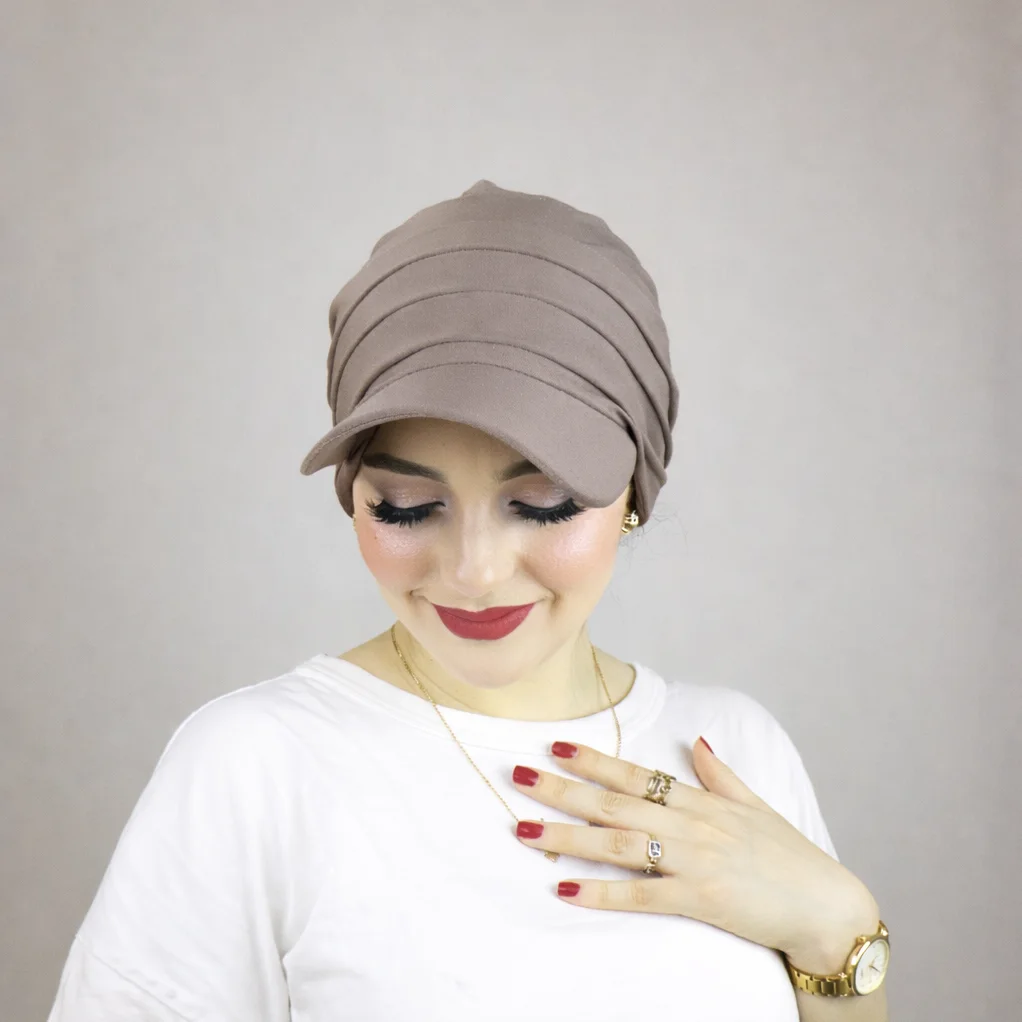Turban casquette ajustable