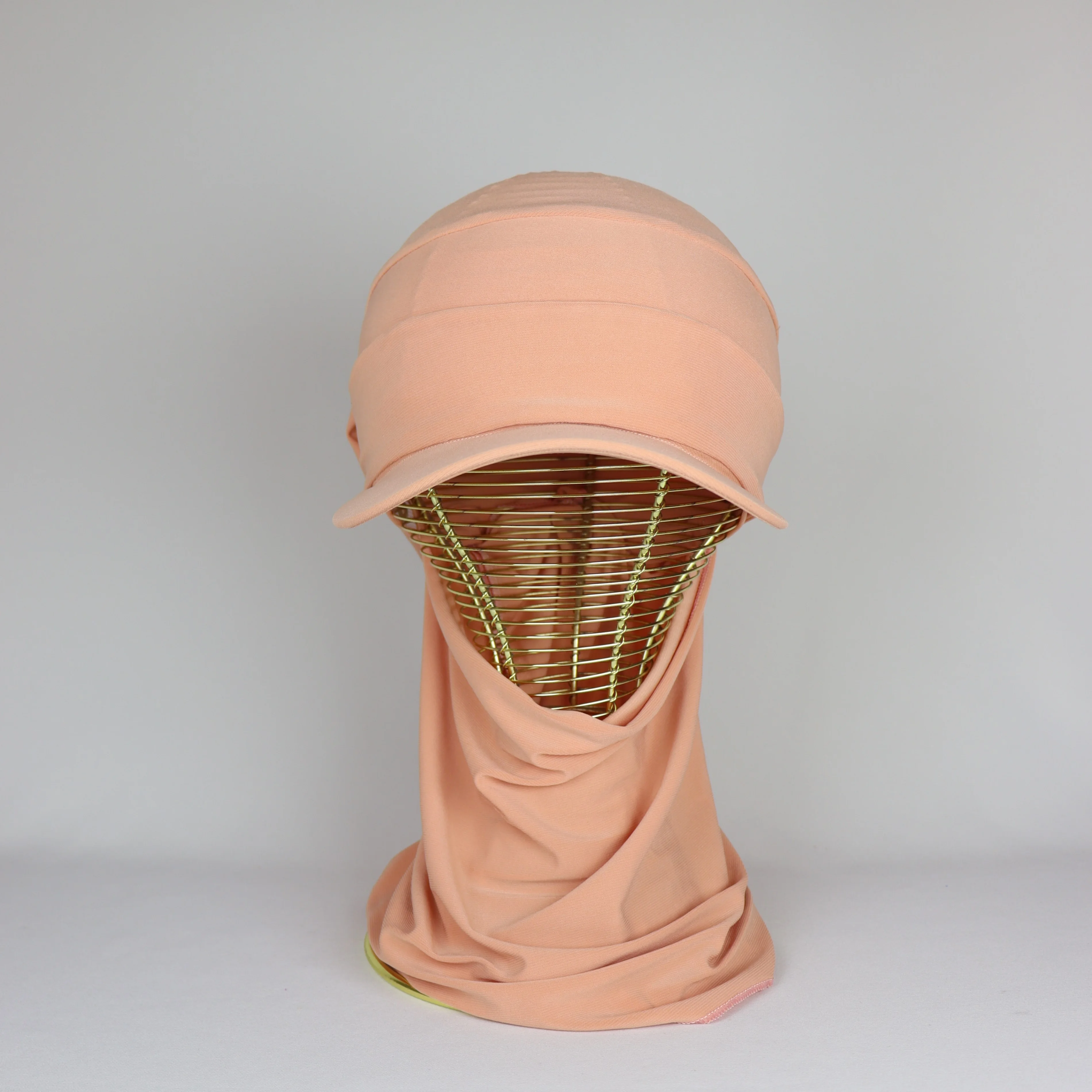 Turban froncé ou casquette ajustable et cache-cou  2 ou 3 pièces