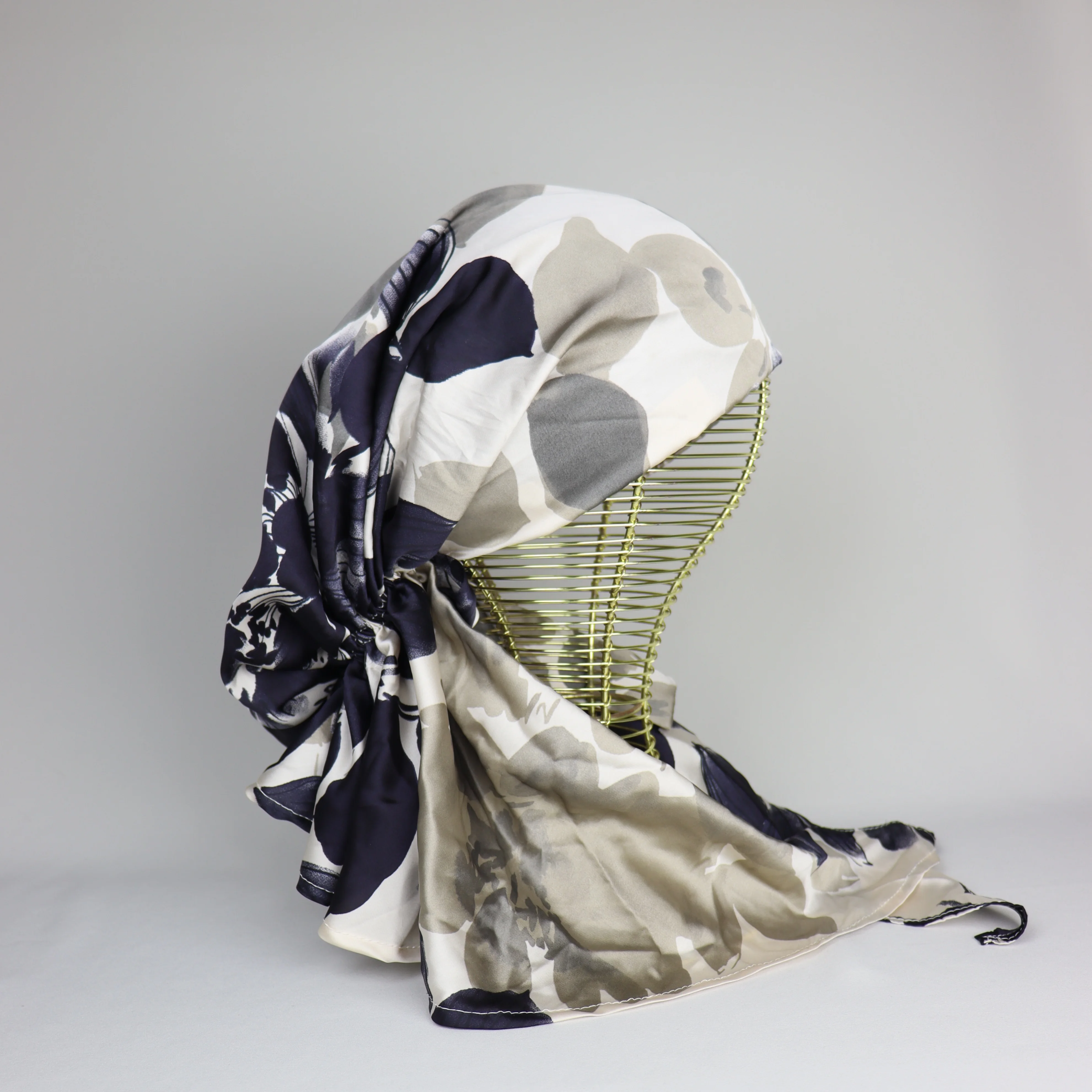 Turban foulard ajustable