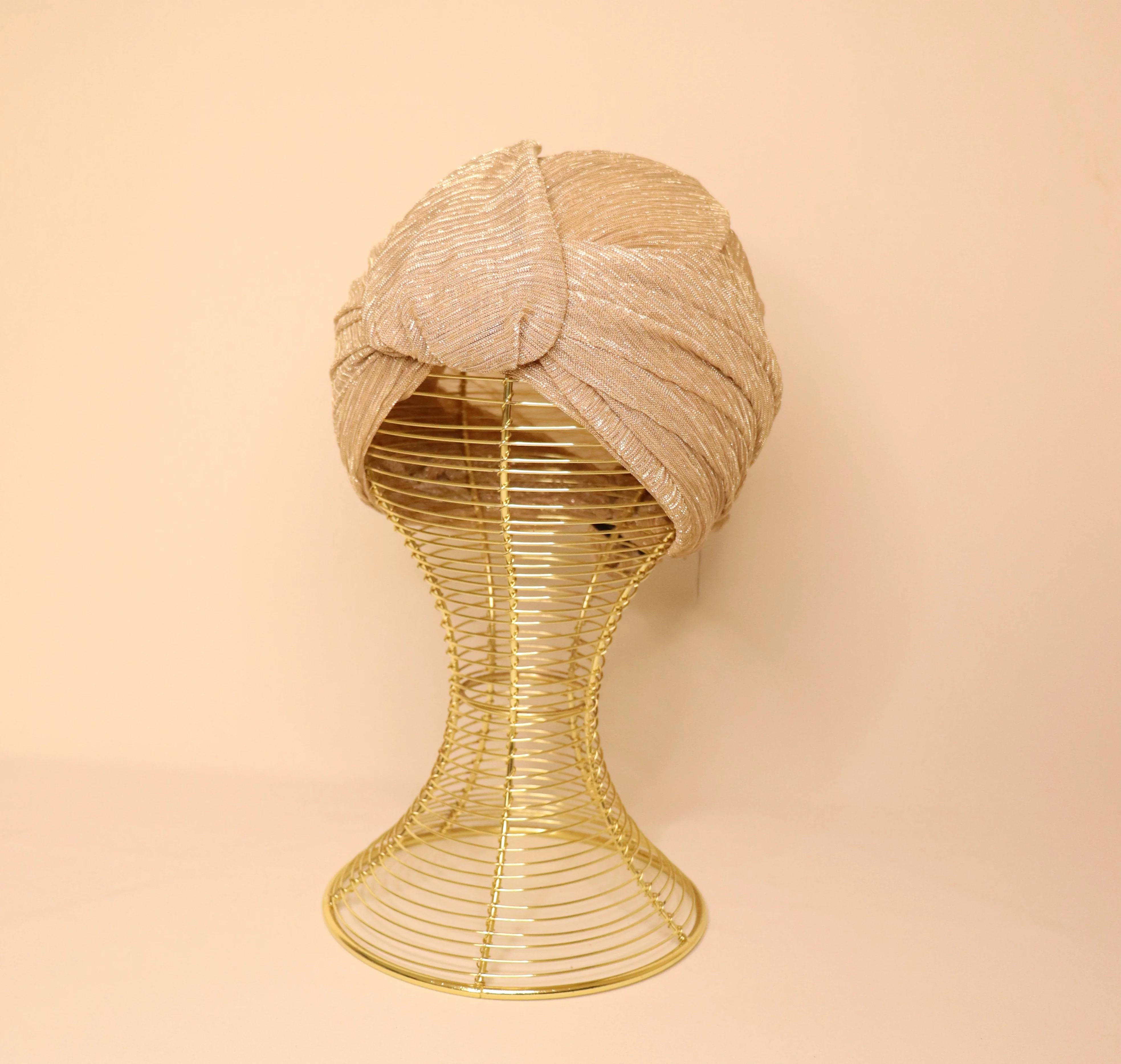 Turban wire 3D soirée