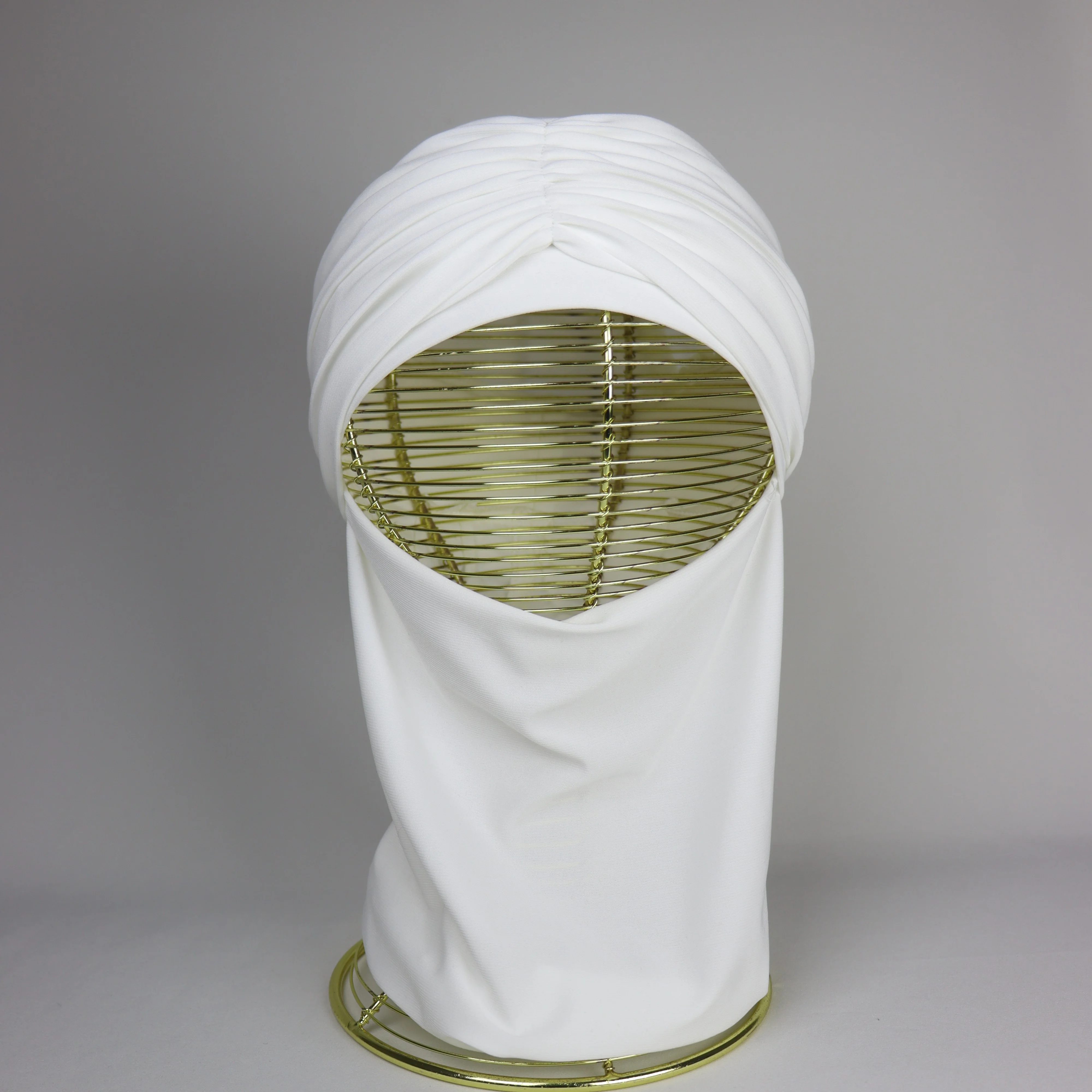 Turban froncé ou casquette ajustable et cache-cou  2 ou 3 pièces