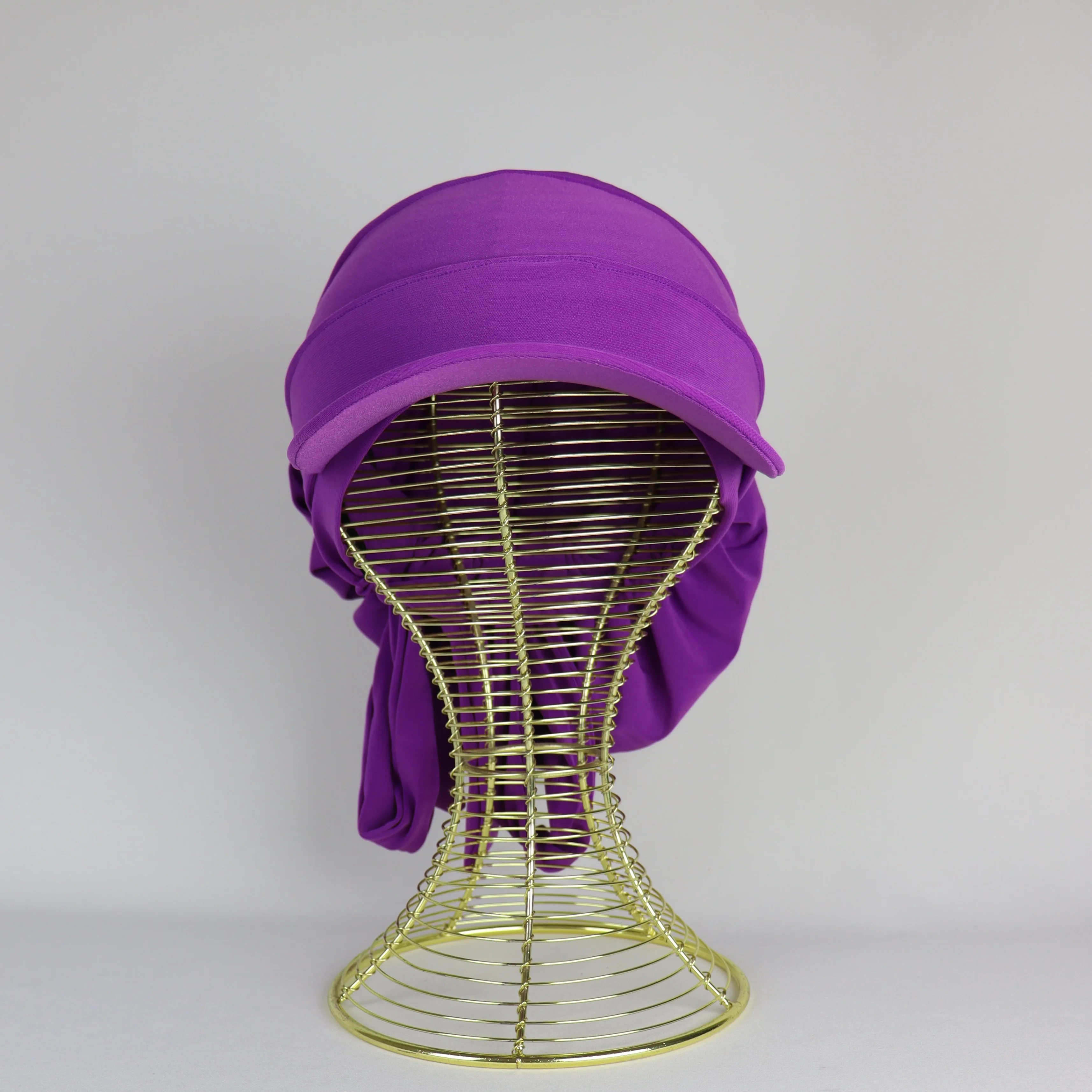 Turban froncé ou casquette ajustable et cache-cou  2 ou 3 pièces