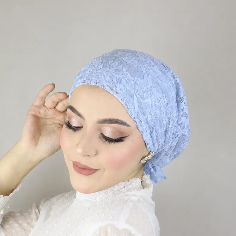 Turban Féminité en dentelle