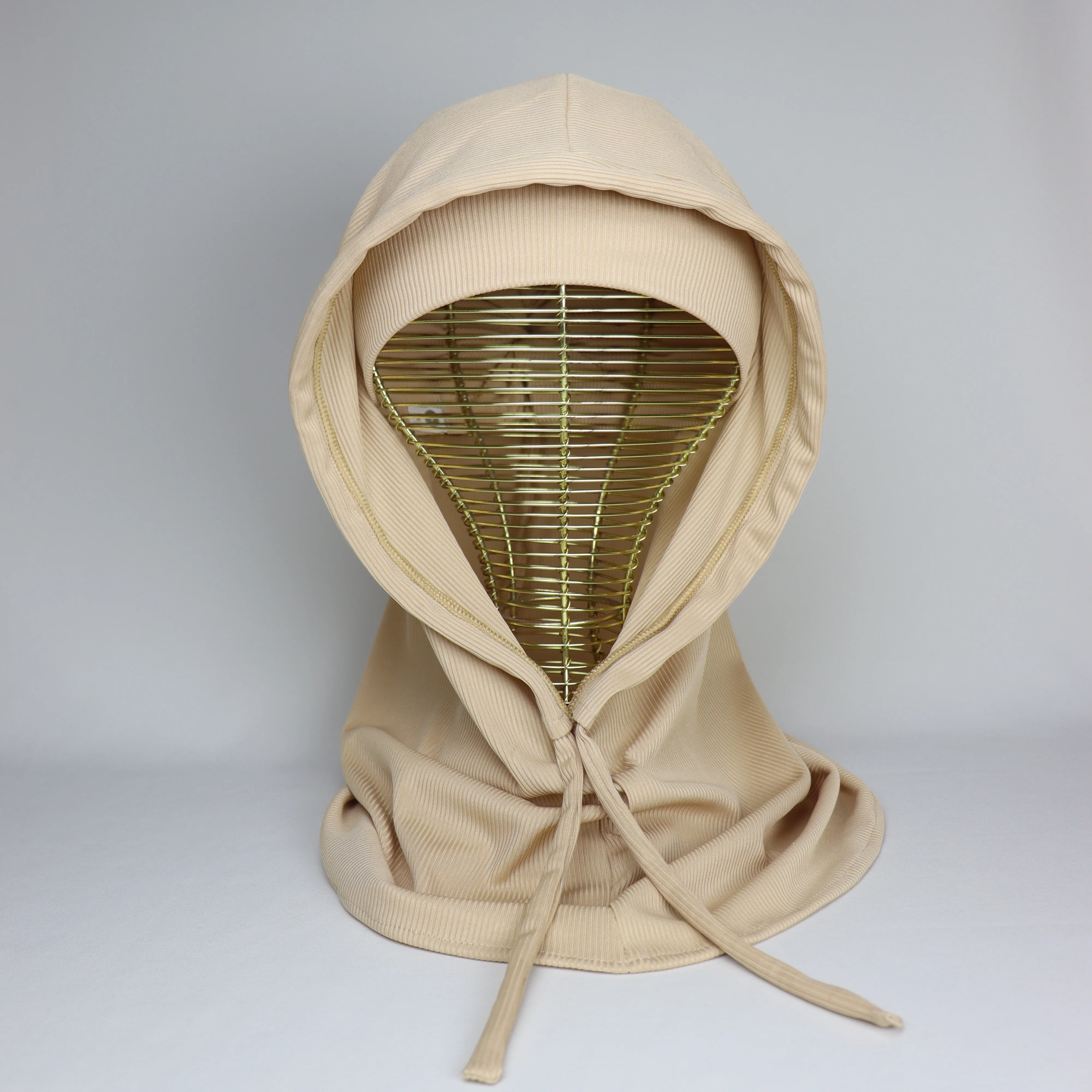 Turban capuche  2 pièces Cou Ouvert