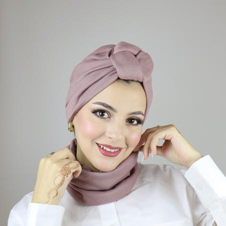 Turban Hiver Noué Cotton
