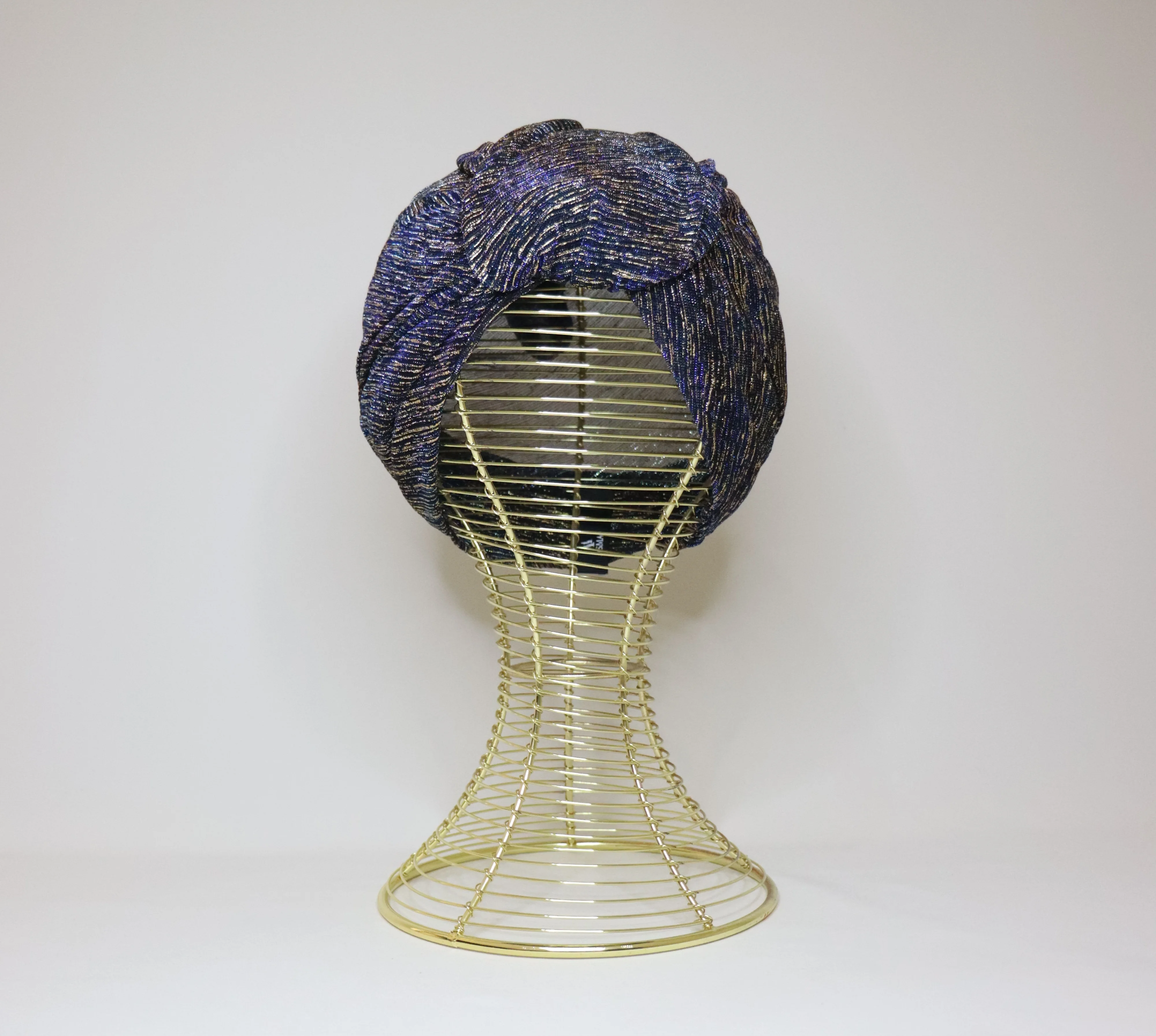 Turban wire 3D soirée