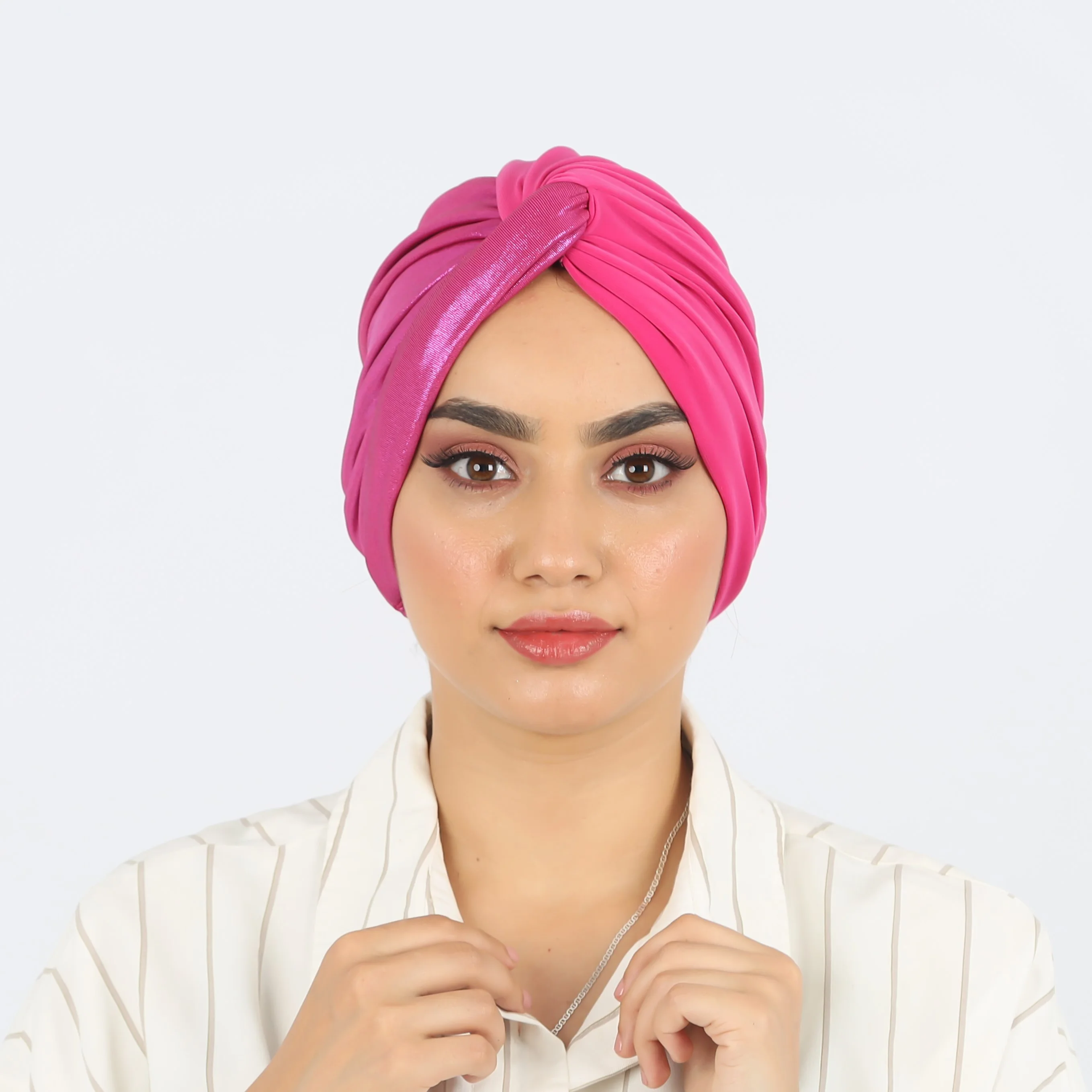 Turban Patchwork Lamé