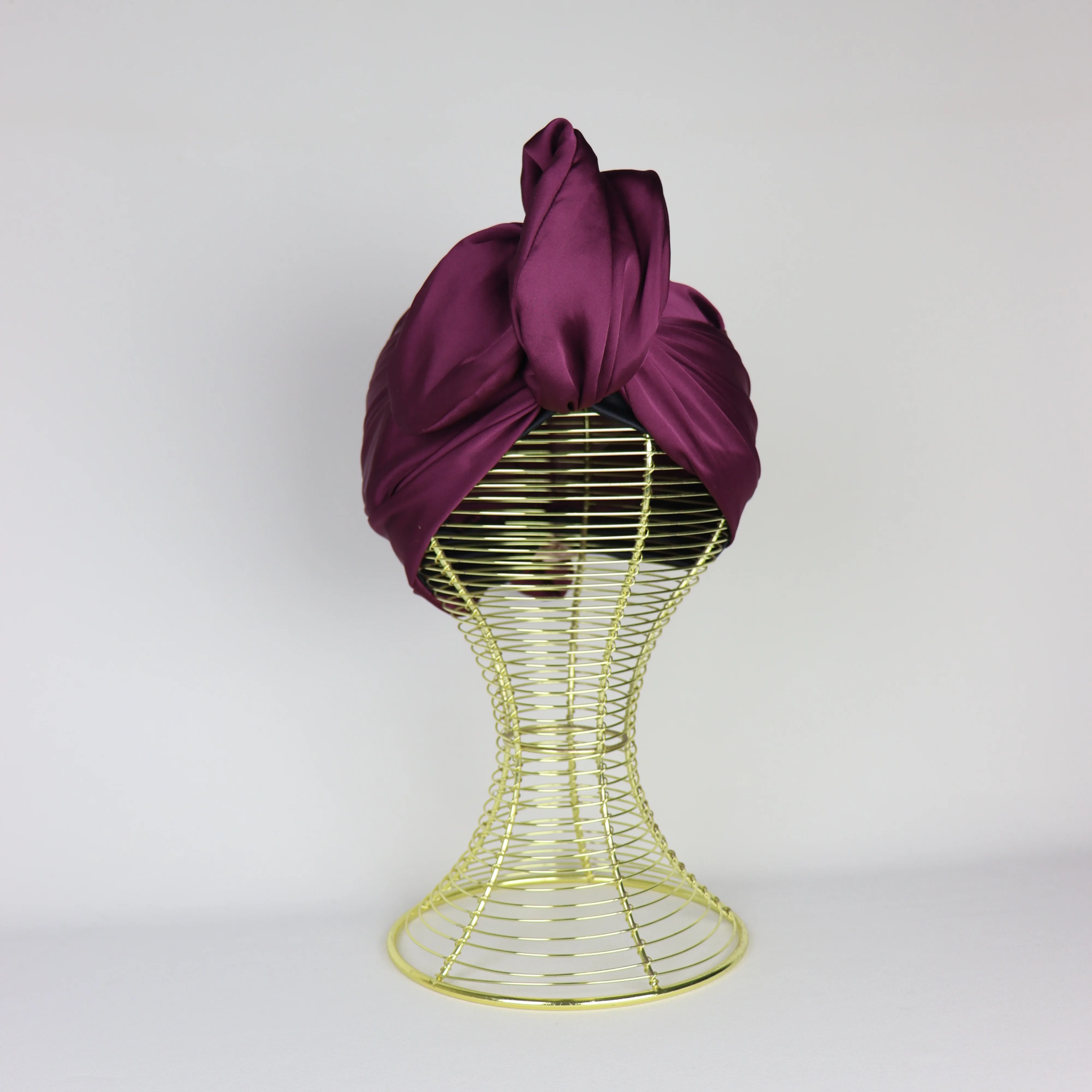 Turban Wire Satin de Soie