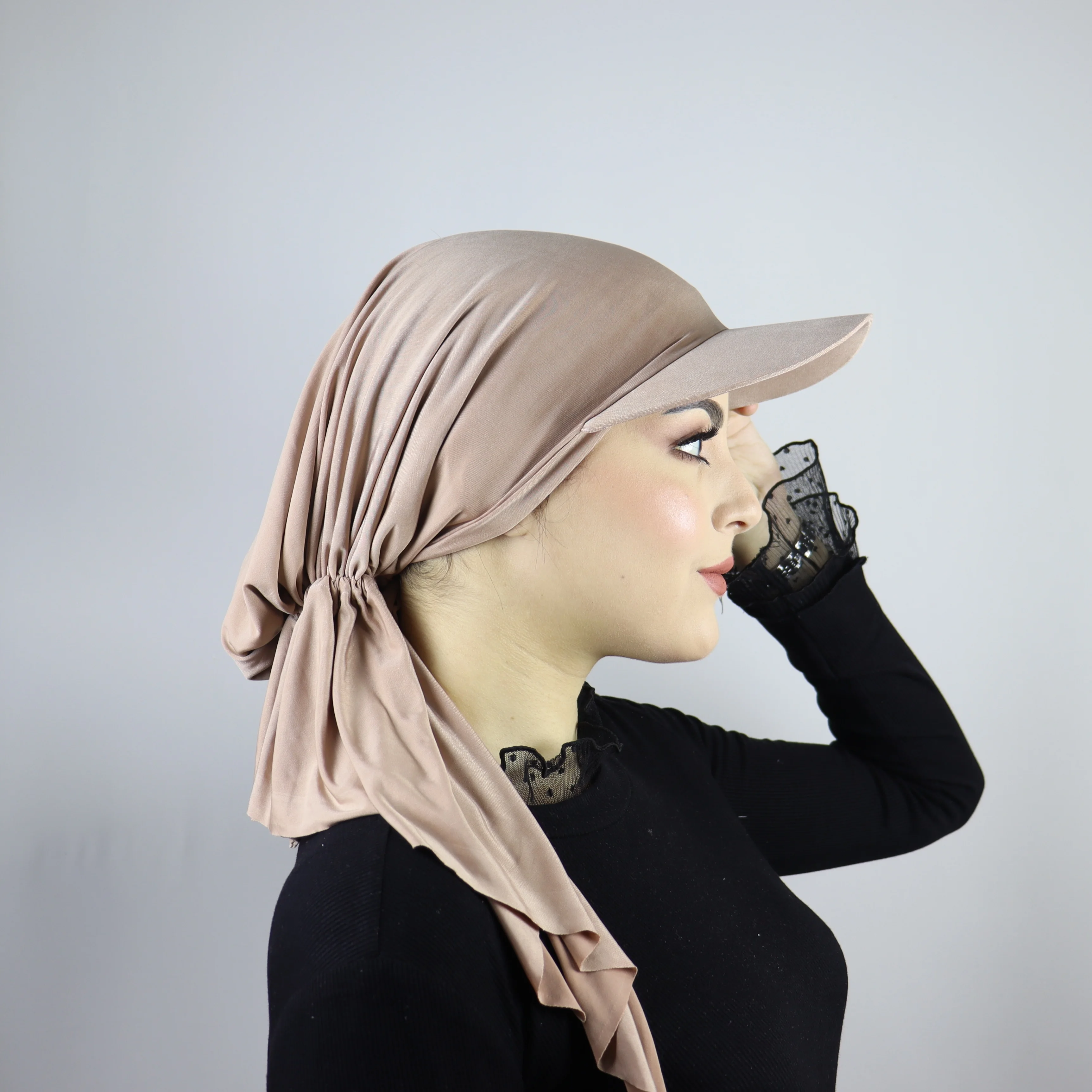 Turban foulard casquette