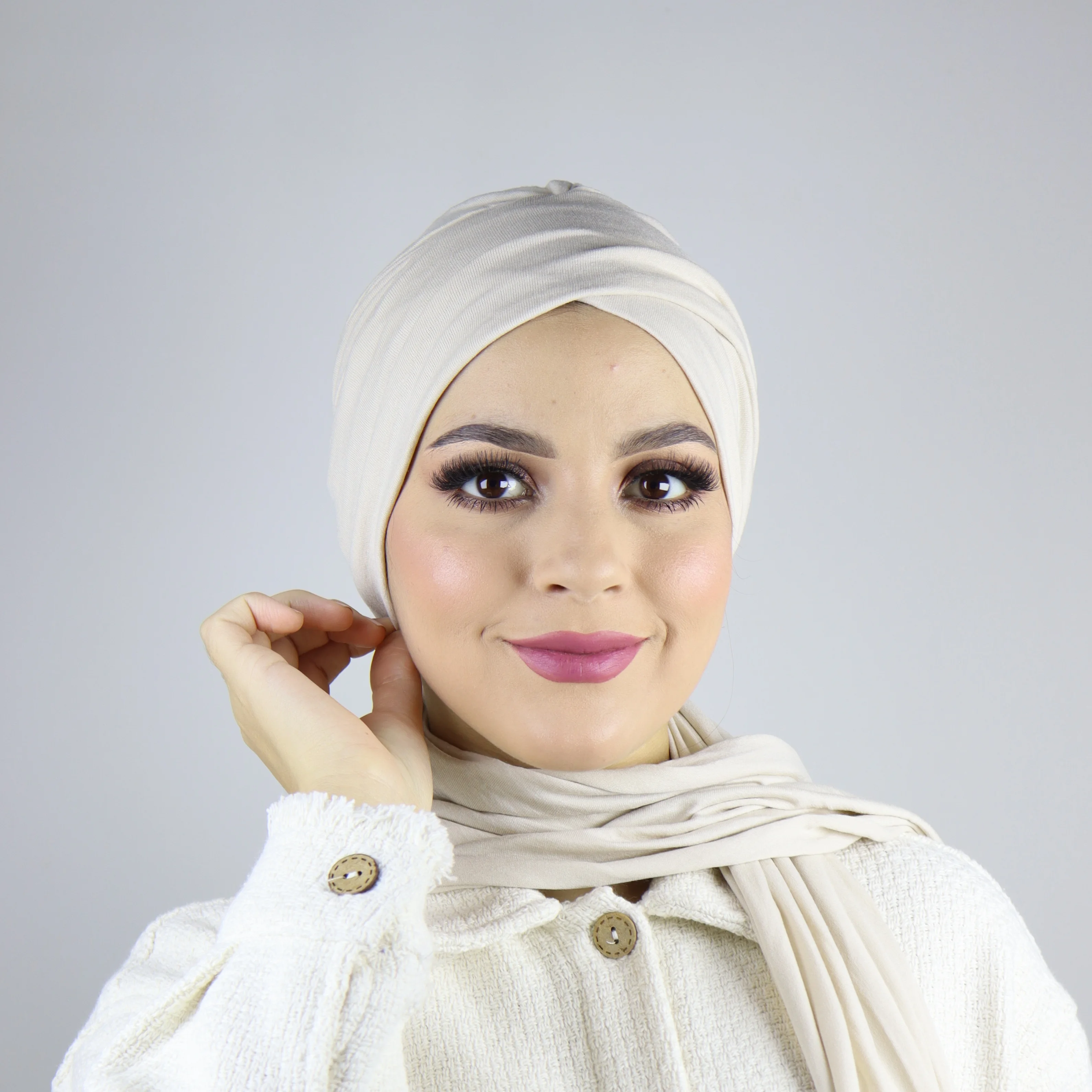 Turban Chale Jasmine coton