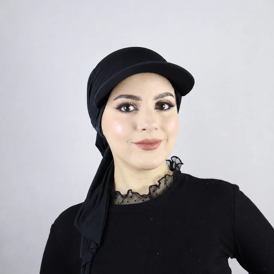 Turban foulard casquette