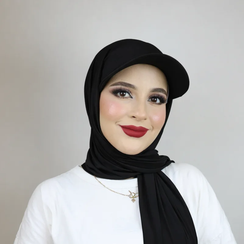 Turban châle casquette