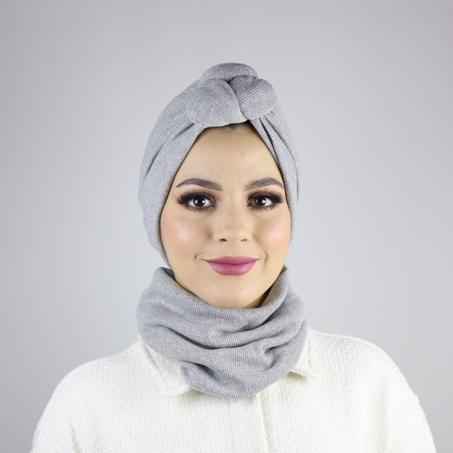 Turban Hiver Noué Cotton