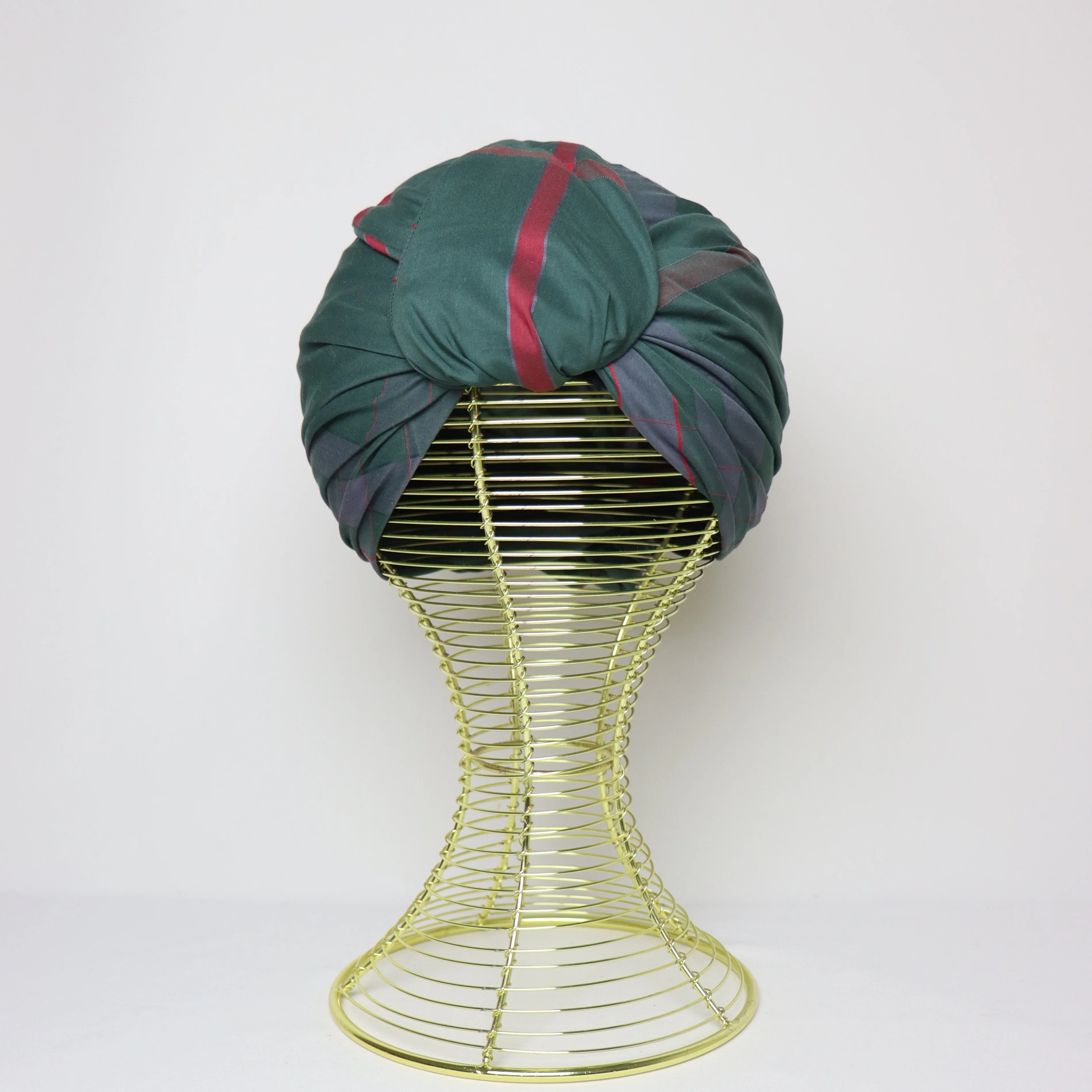 Turban wire burbery coton