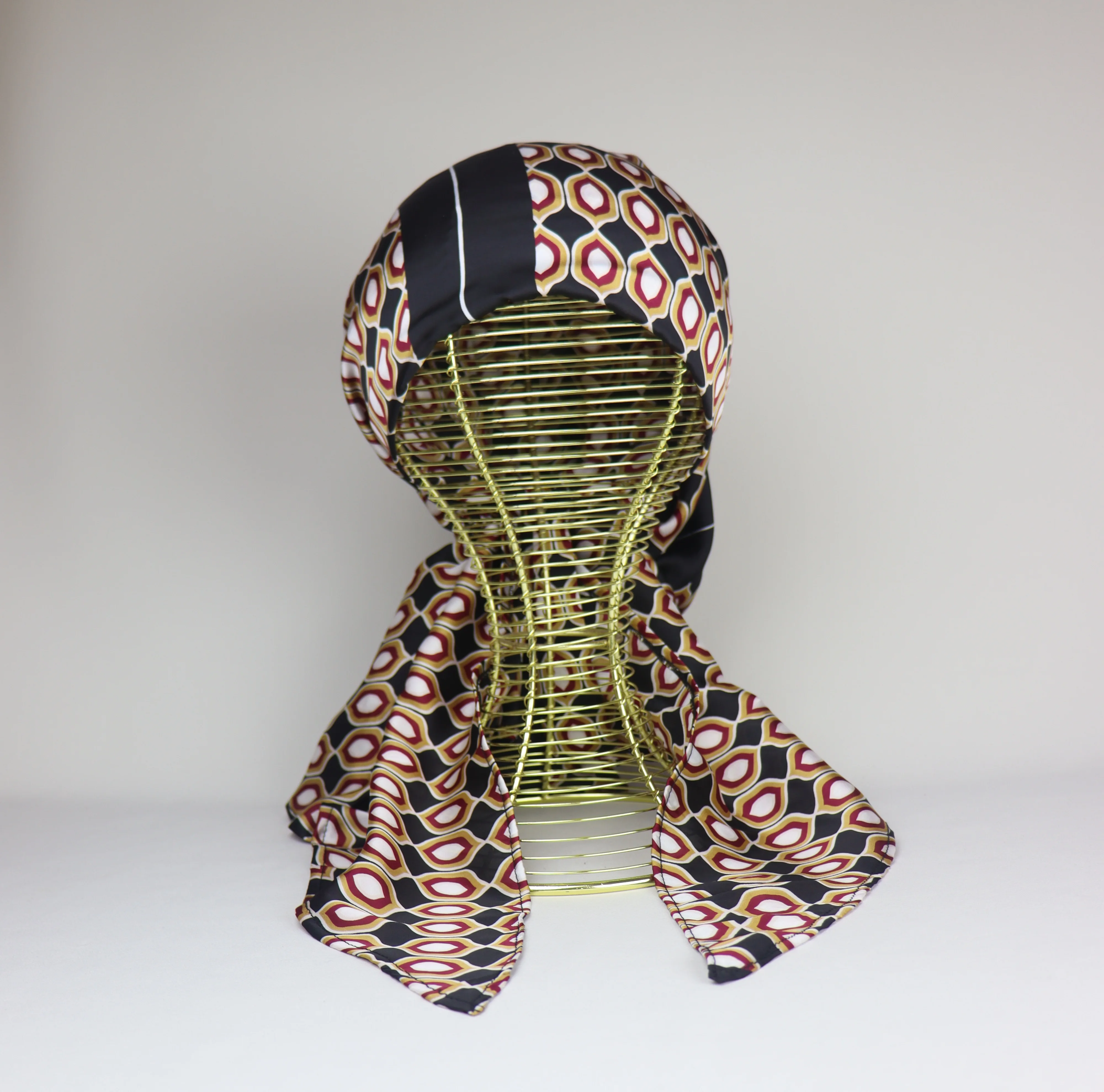 Turban foulard ajustable