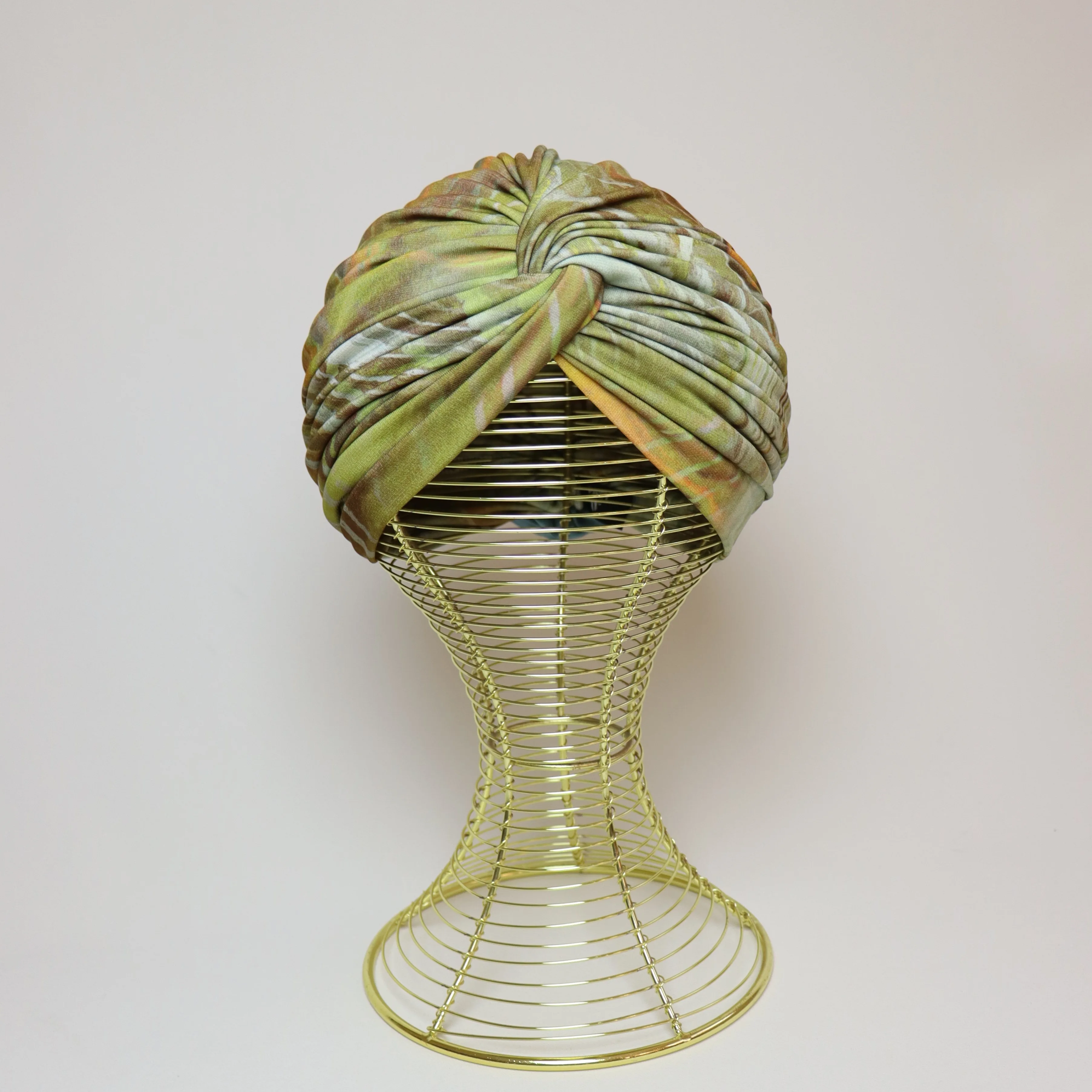 Turban Croisé Coton Imprimé