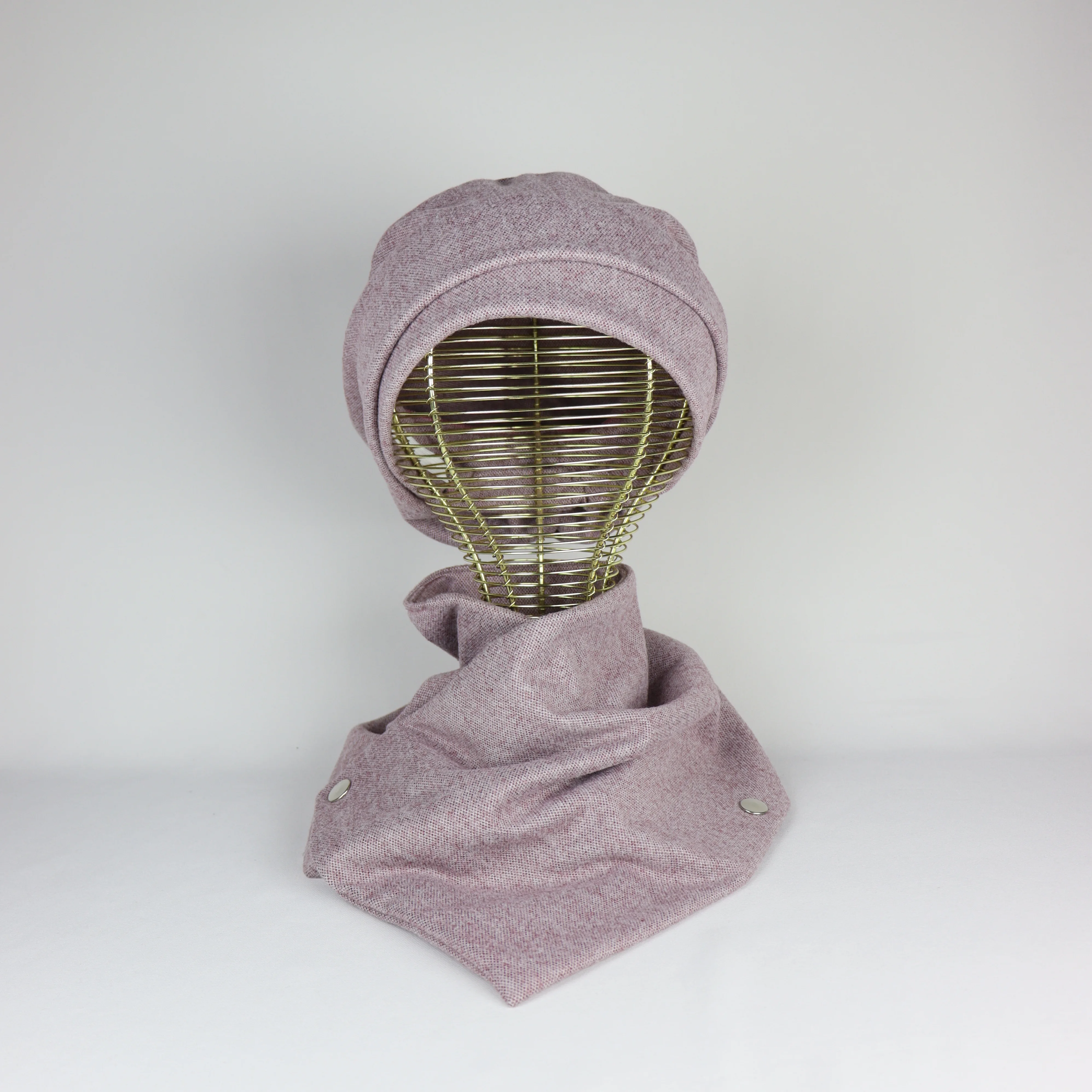 Béret Femme en Laine Effet Cachemire Ajustable – Doux, Chic et Confortable pour l’Hiver