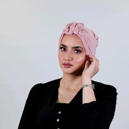Turban Twist 3D Crepe Jersey