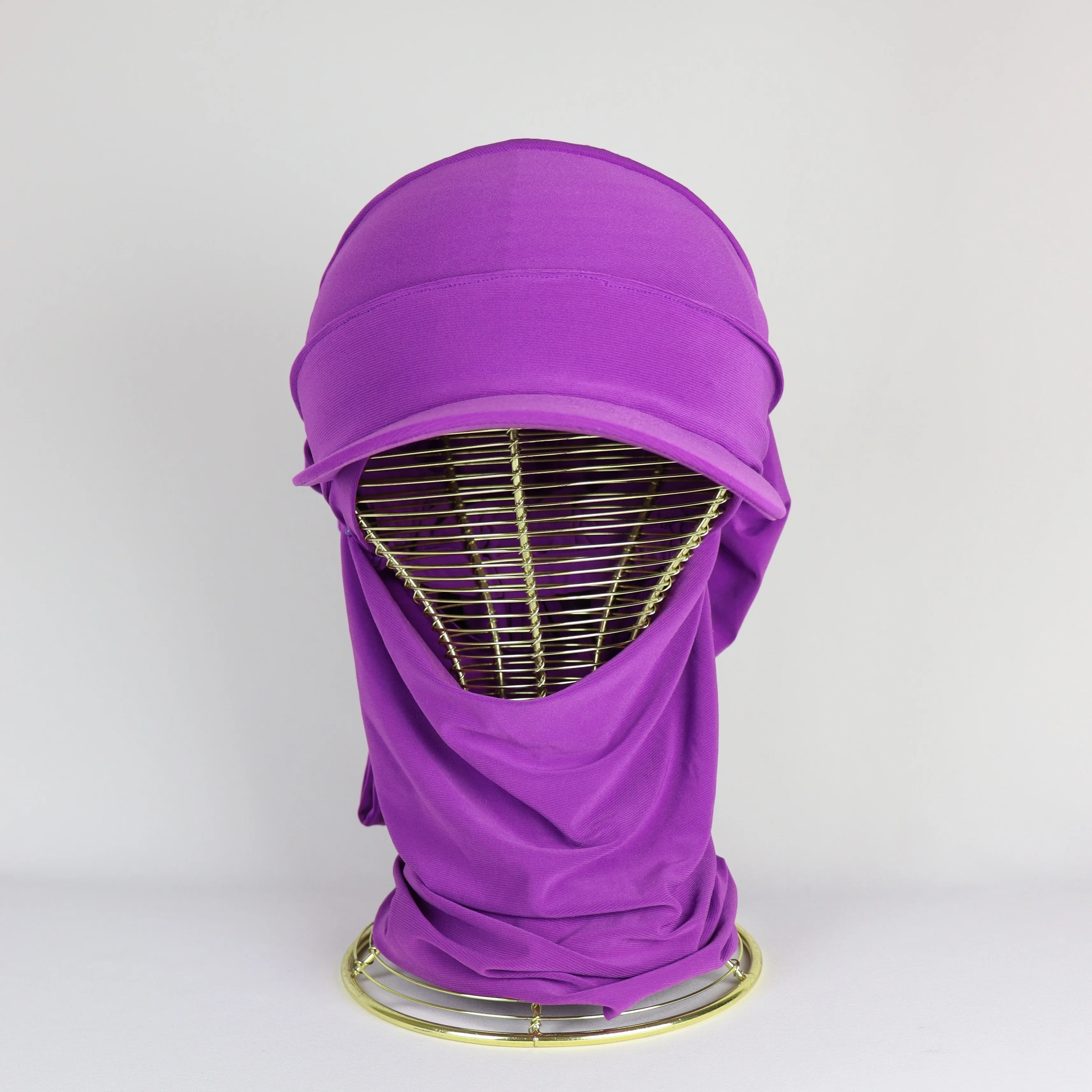 Turban froncé ou casquette ajustable et cache-cou  2 ou 3 pièces