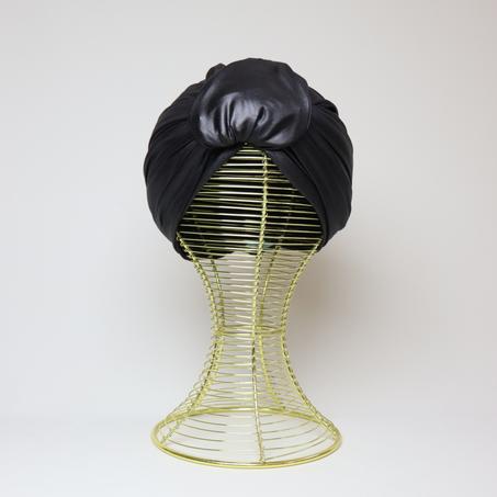 Turban Twist 3D effet cuir
