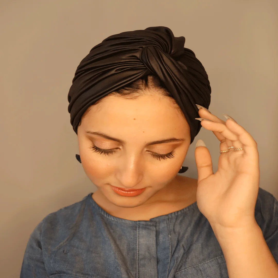 Turban Effet Cuir