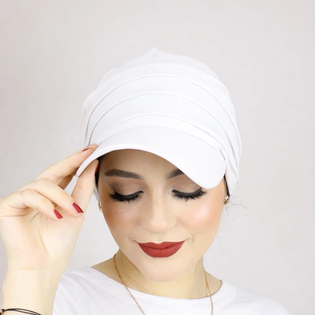 Turban casquette ajustable