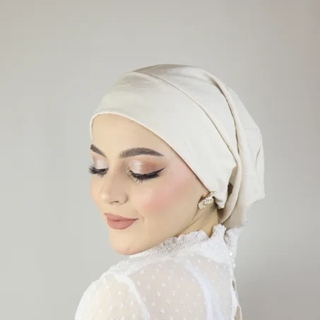 Béret d'été en lin