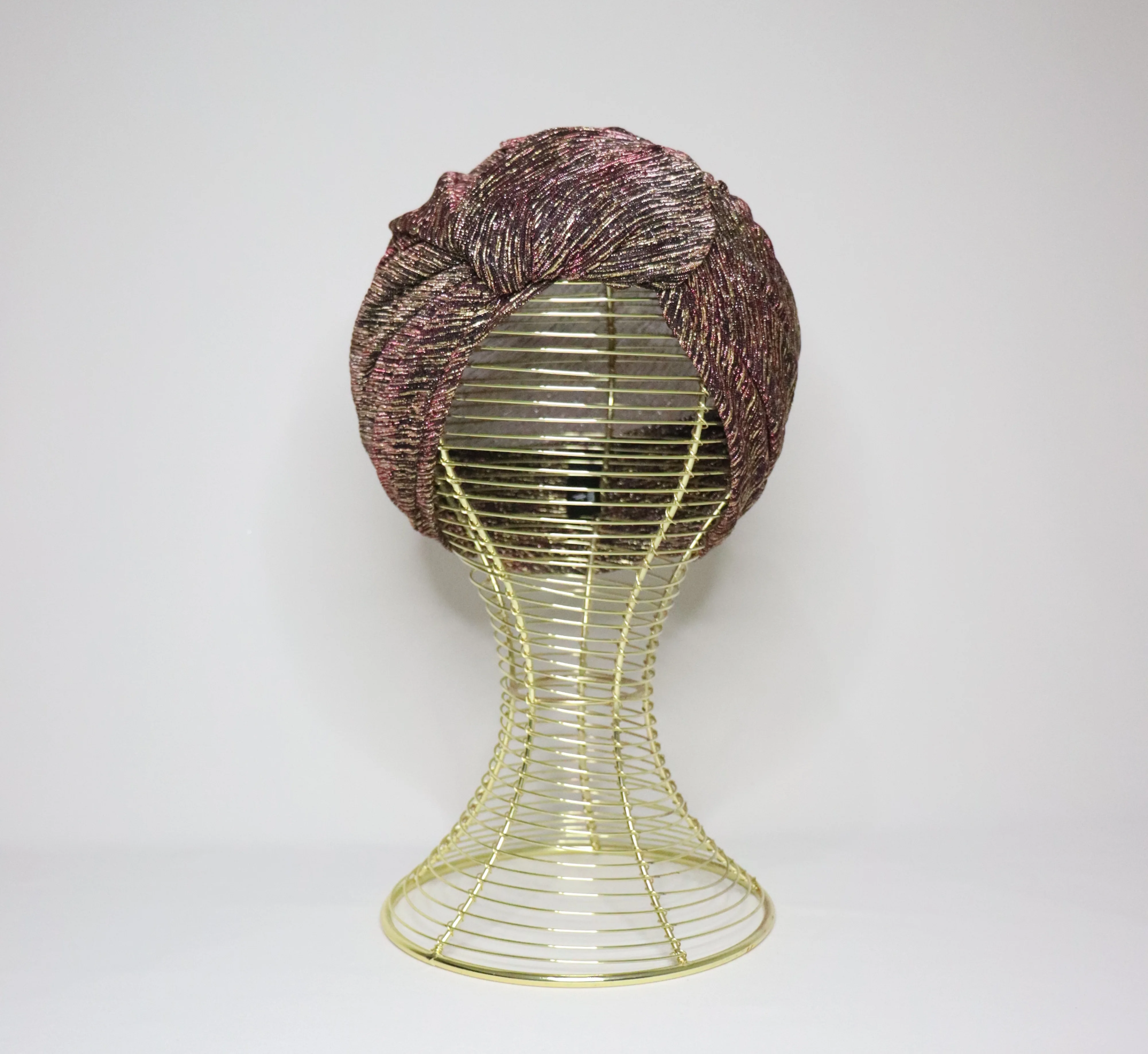 Turban wire 3D soirée