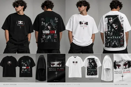 T-shirt Hacker version