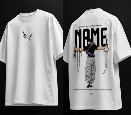 T-shirt toji with your name *jujutsu kaisen