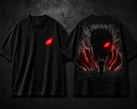 T-shirt oversized Guts de Berserk