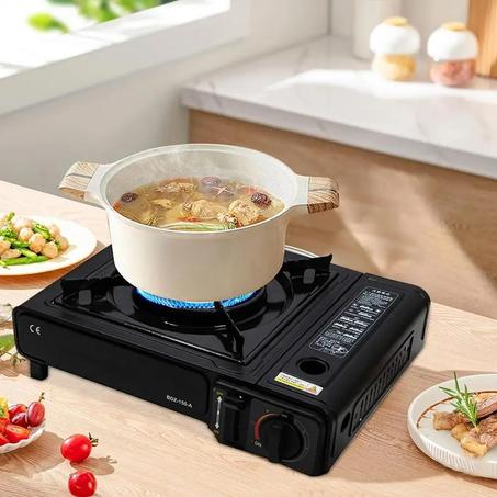 فرن الغاز المتنقل "لهب أزرق نقي" | رفيقك المثالي في كل مكان!