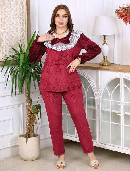 الجديد بيجامة توب موبرة لووكس