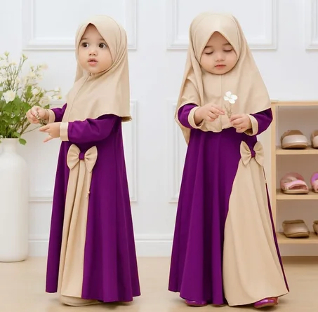 خيمار مع عباية ببابيون البنوّتة🥰🌙