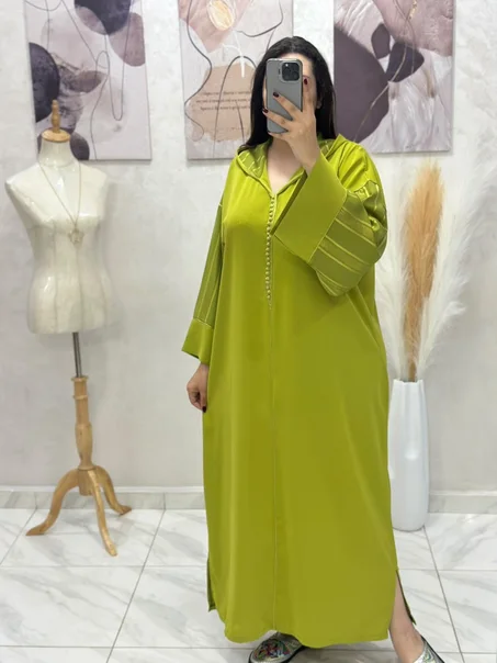 جلابة كريب بلمسة جوهرة