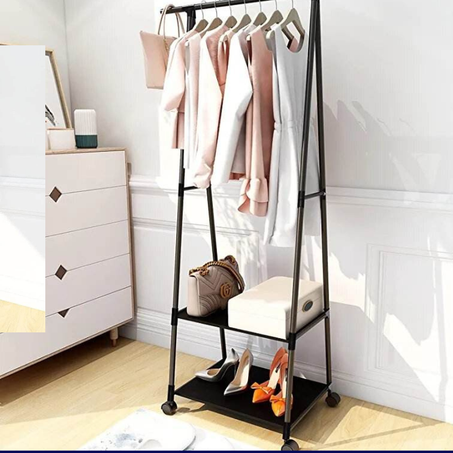 Porte manteau porte vêtement à roulettes