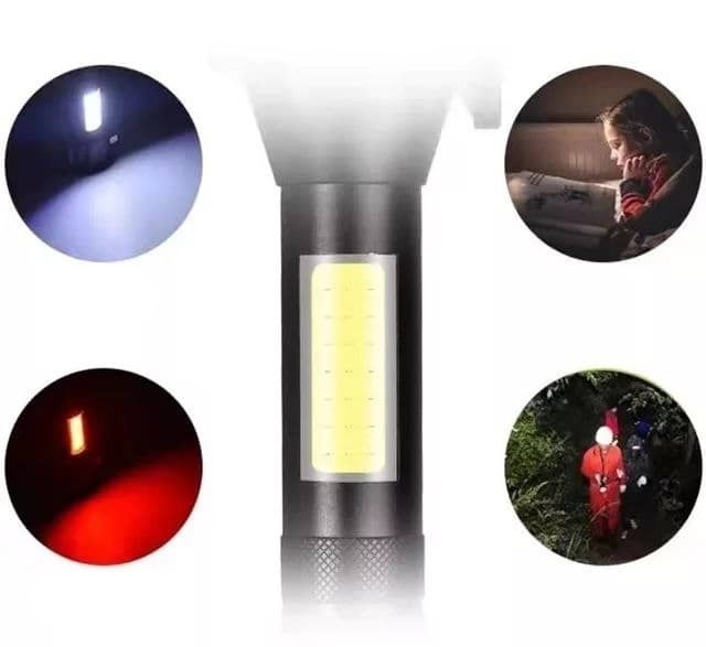 Lampe de poche à LED rechargeable avec 90000 Maroc