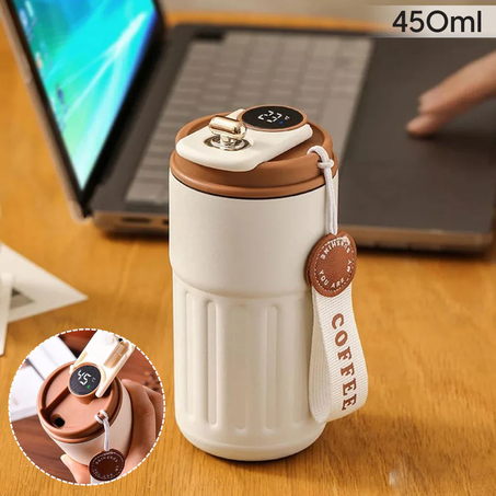 Tasse Isotherme avec Affichage LED de Température