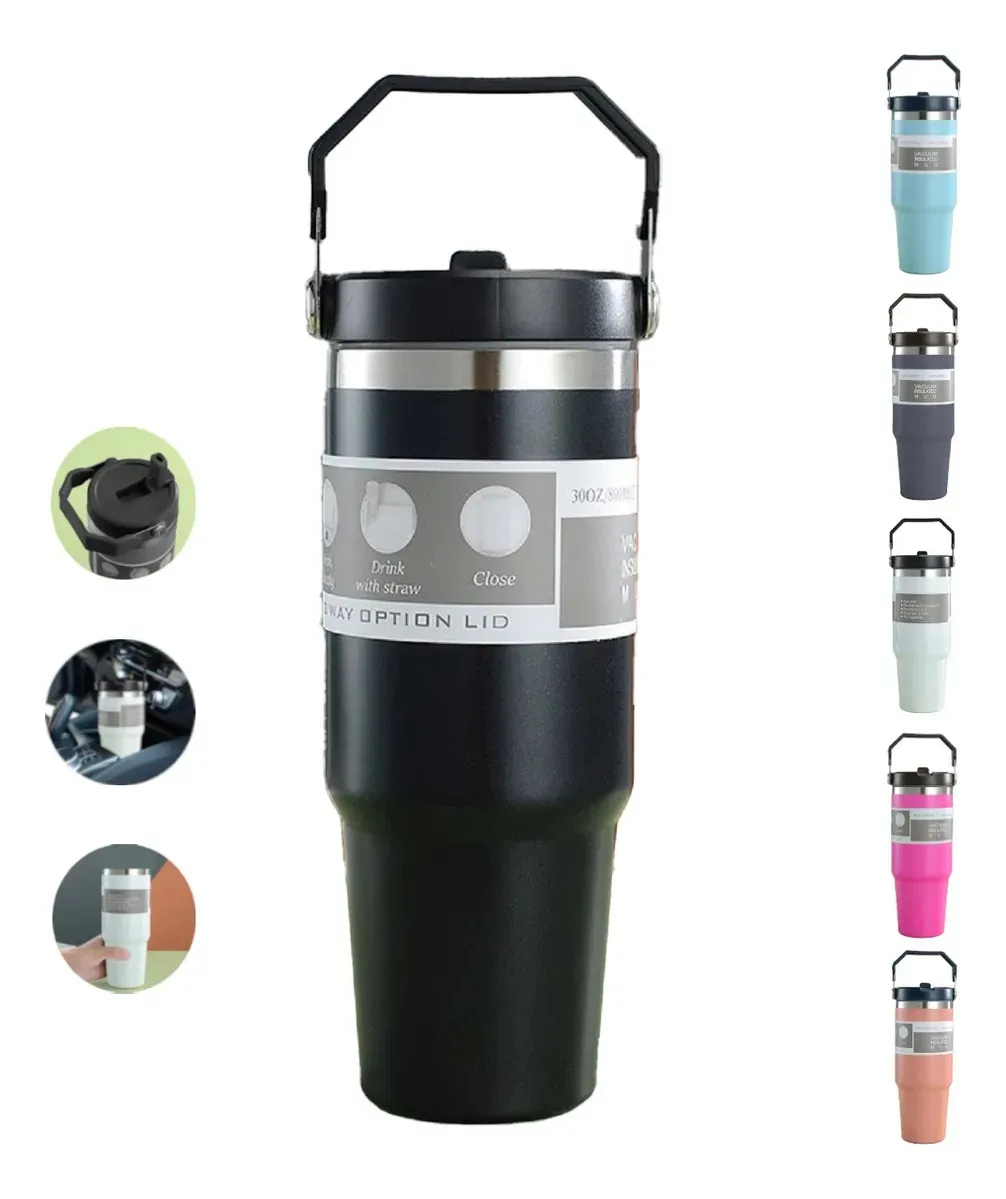 Mug Isotherme en Acier Inoxydable - 900ML