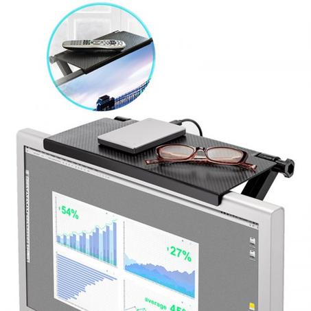 Étagère d'Écran -Noir